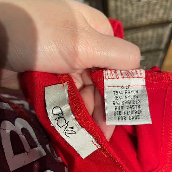 Paneled Patch Keyhole Cutouts Fit Bodice Vintage pullover Bright Neon Pop retro - Picture 7 of 7